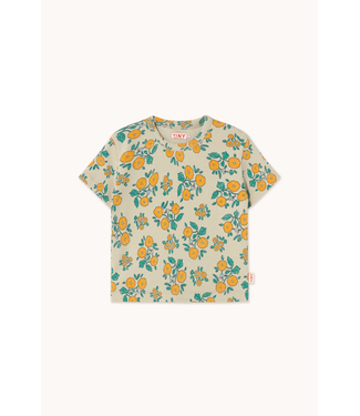 Tiny Cottons FLOWERS TEE dark vanilla
