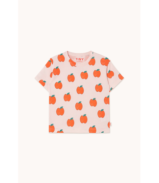 Tiny Cottons APPLES TEE pastel pink