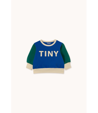 Tiny Cottons COLOR BLOCK SWEATSHIRT ultramarine