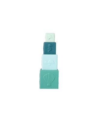 Salted Stories Solid | Stacking tower Green