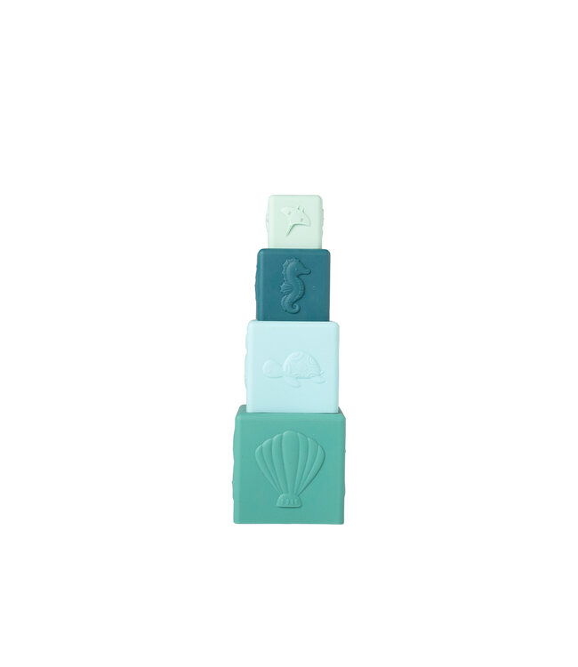 Salted Stories Solid | Stacking tower Green