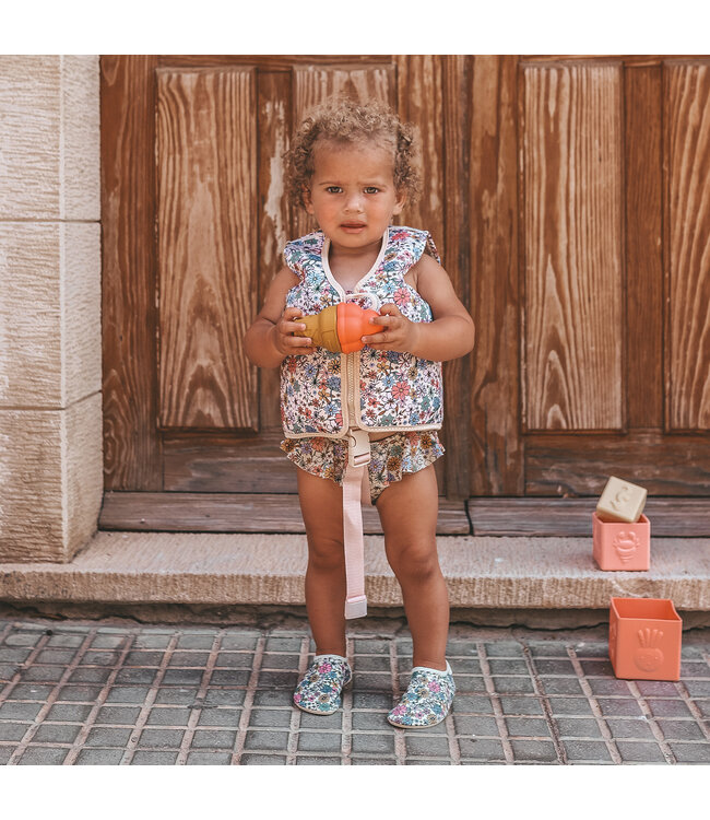 Salted Stories Sparkly fleurs Floating vest