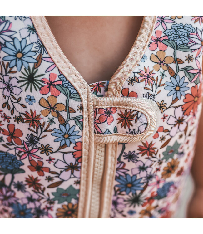 Salted Stories Sparkly fleurs Floating vest