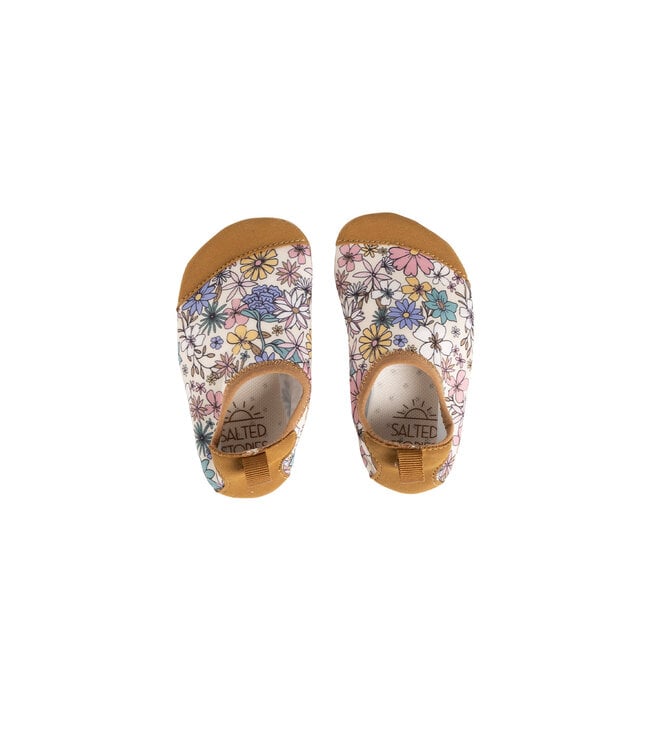 Salted Stories Sparkly fleurs Water shoes