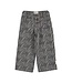 Piupiuchick Flare trousers | Grey w/ zebra print