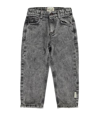 Piupiuchick Unisex trousers | Washed black denim