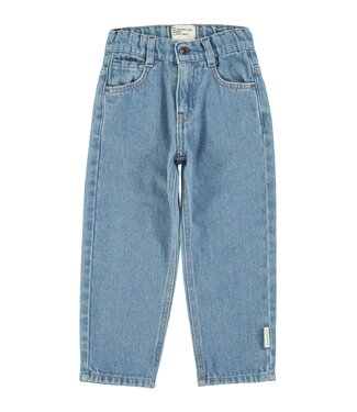 Piupiuchick Unisex trousers | Washed navy denim