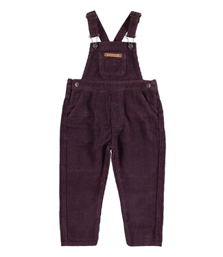 Piupiuchick Dungarees | Aubergine corduroy