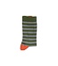Piupiuchick Short socks | Green & blue stripes
