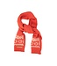 Piupiuchick Jacquard knitted scarf | Red