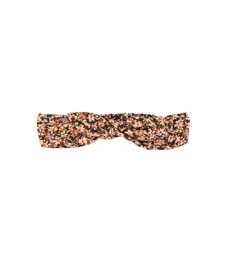 Piupiuchick Headband w/ bow | Light pink flowers