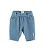 Piupiuchick Baby trousers | Washed navy denim