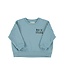 Piupiuchick Sweatshirt | Blue w/ "rock stars" print