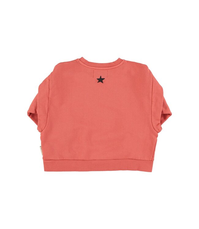 Piupiuchick Sweatshirt | Pink w/ "groupie" print
