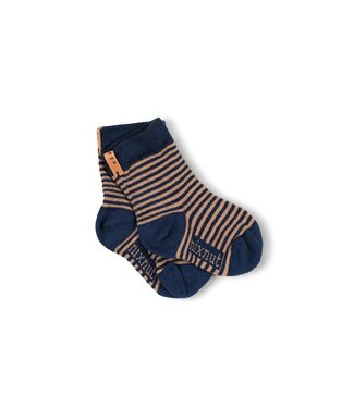 NixNut Striped Socks Navy stripe