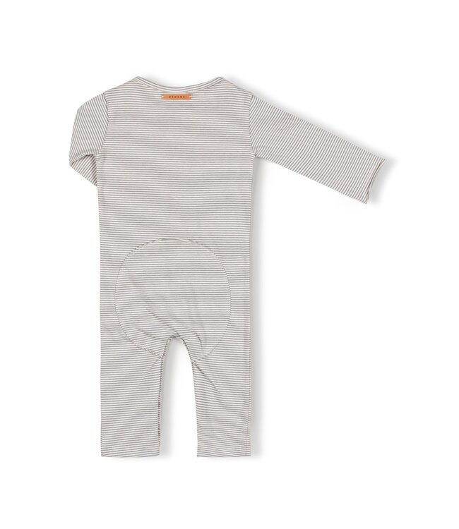 NixNut Butt Onesie Storm stripe