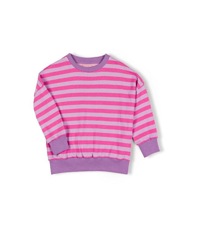 NixNut Rel Sweater Pinky stripe