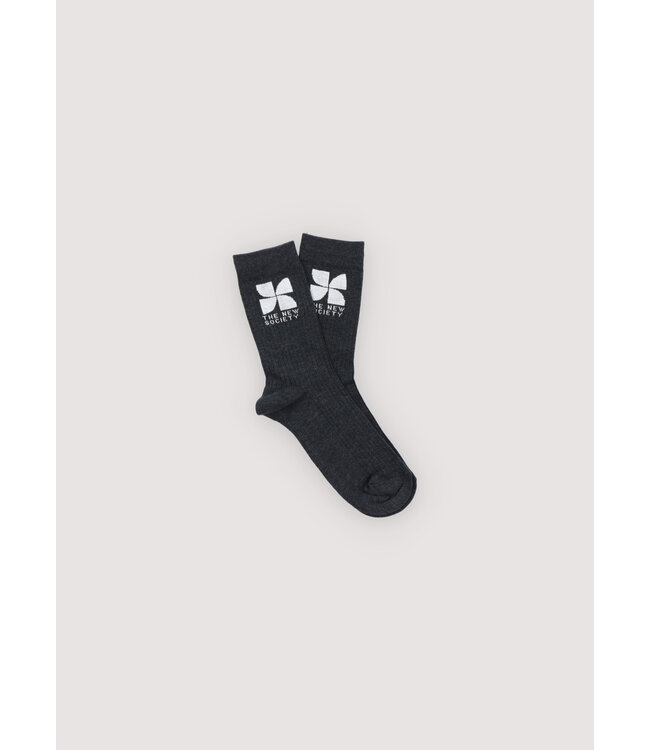 The New Society Socks Moonlight White Vigore