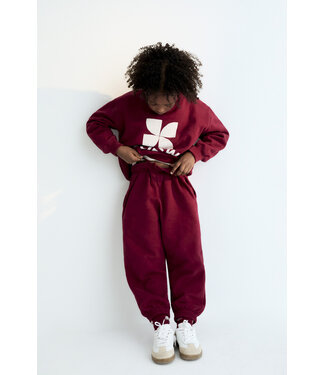 The New Society TNS Logo Jogging Plum Fantasy