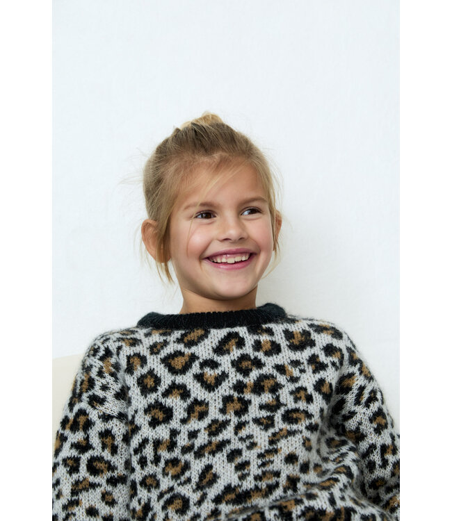 The New Society Nelia Jumper Leopard