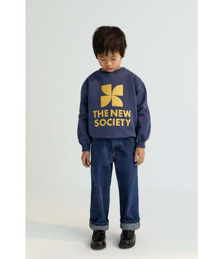 The New Society TNS Logo Sweatshirt Infinite Navy