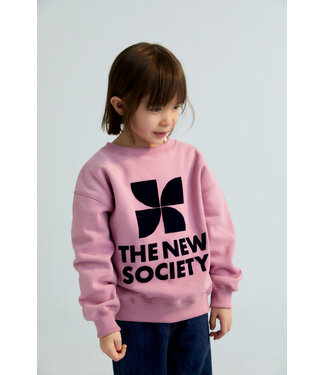 The New Society TNS Logo Sweatshirt Dream Blush