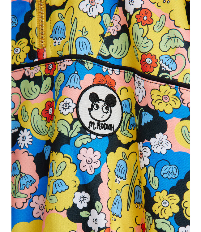 Mini Rodini Ritzratz patch half zip sweatshirt Multi