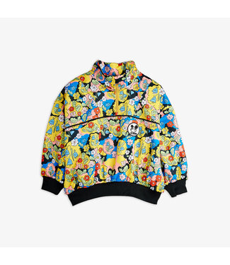 Mini Rodini Ritzratz patch half zip sweatshirt Multi