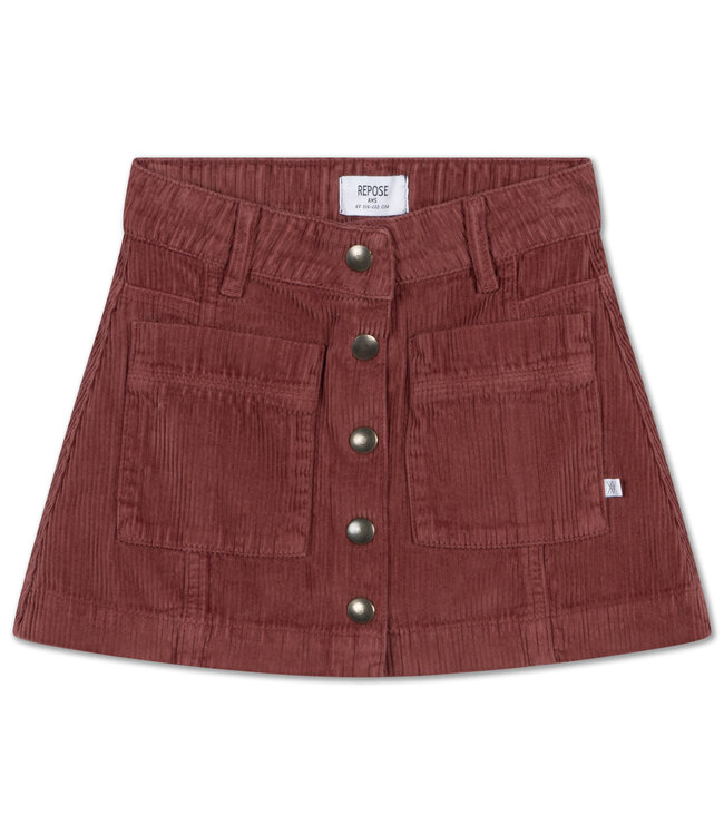 Repose AMS button down skirt