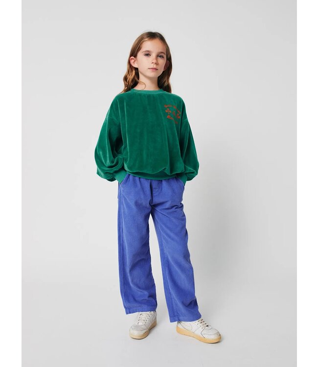 Bobo Choses Have Fun velvet sweatshirt