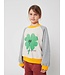 Bobo Choses Lucky Clover ranglan sweatshirt