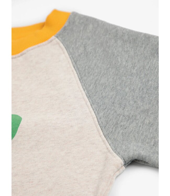 Bobo Choses Lucky Clover ranglan sweatshirt