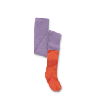 Sproet & Sprout Tights colourblock lavender