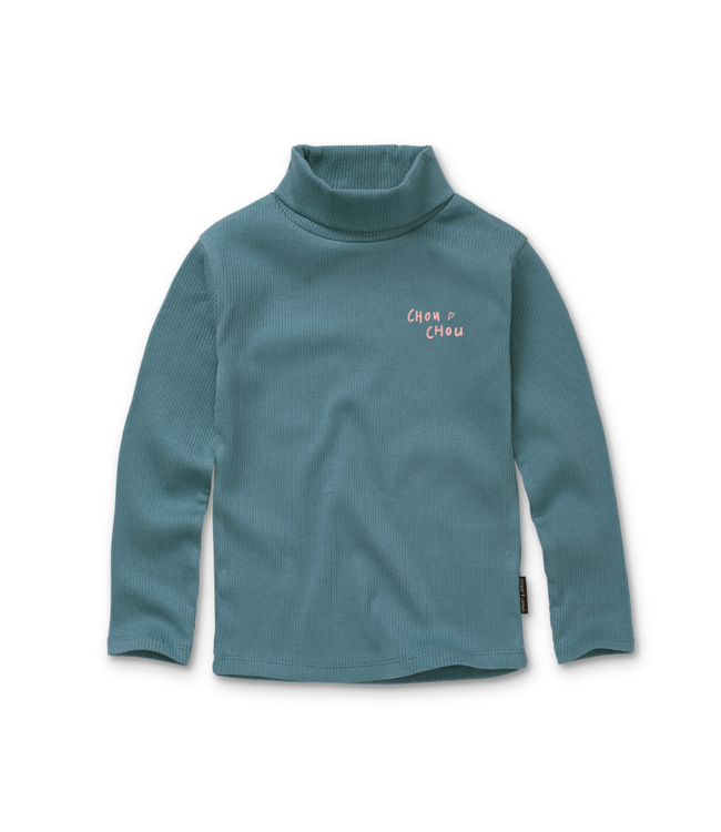 Sproet & Sprout Turtle neck chou chou Shady green