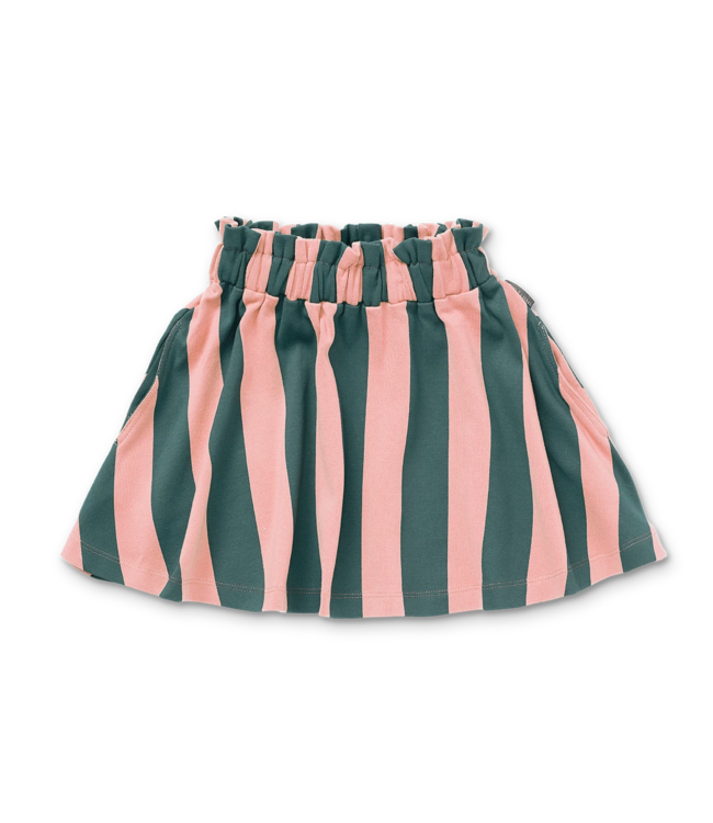 Sproet & Sprout Paperbag skirt block stripe