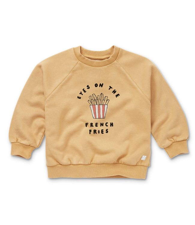 Sproet & Sprout Sweatshirt french fries Sand