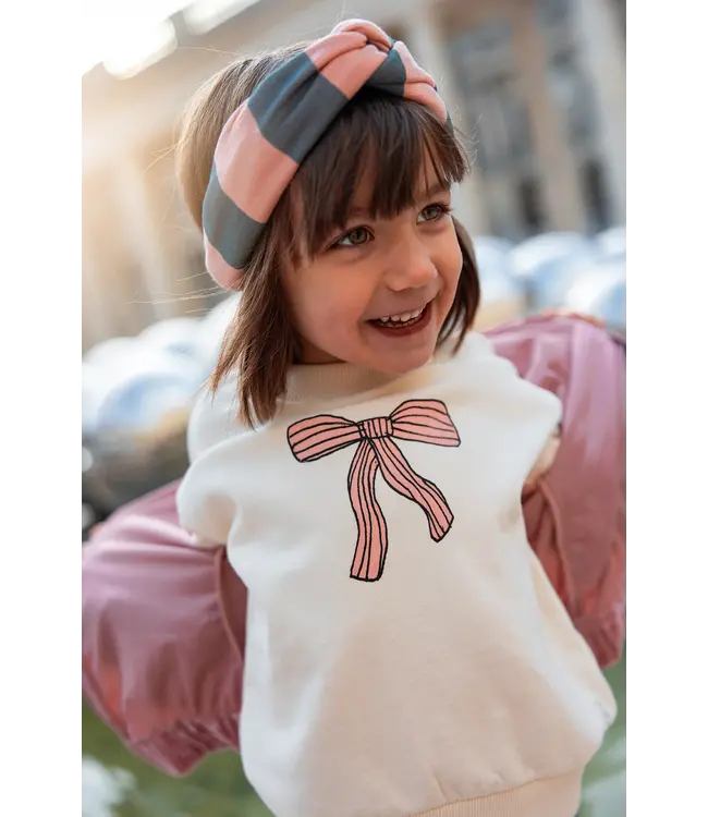 Sproet & Sprout Sweatshirt bow Ivory