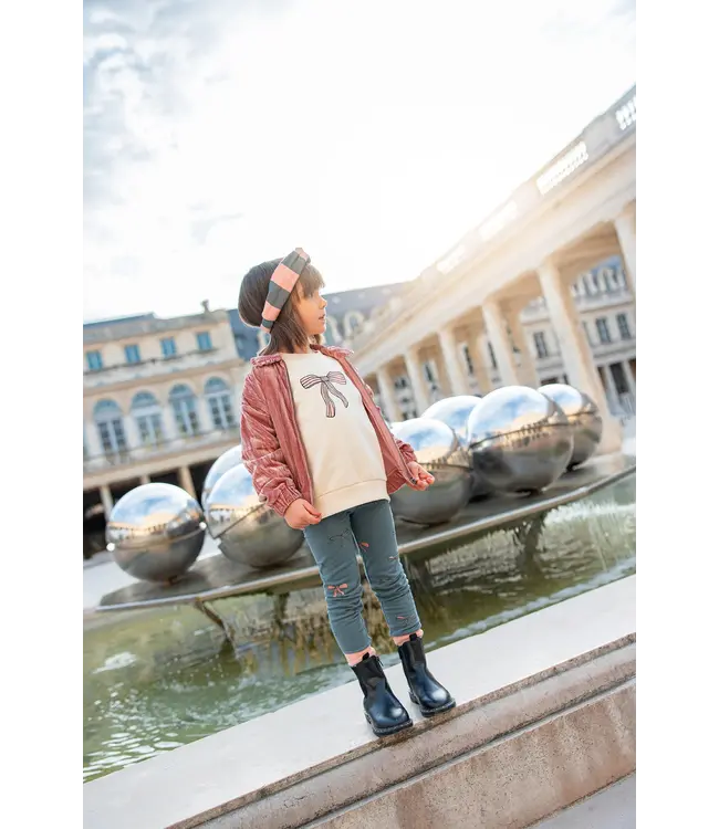 Sproet & Sprout Sweatshirt bow Ivory