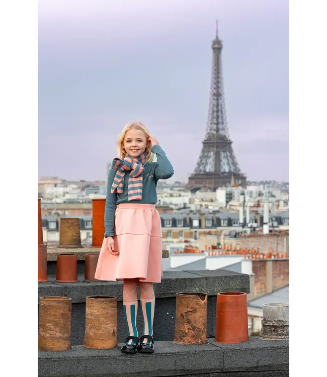 Sproet & Sprout Turtle neck chou chou Shady green