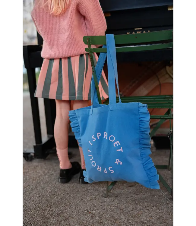 Sproet & Sprout Paperbag skirt block stripe