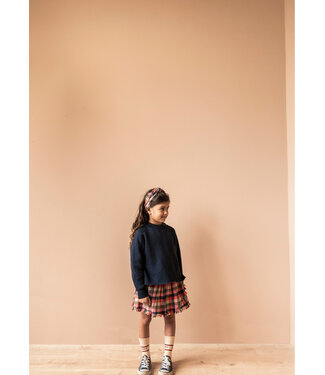 Jenest SISI SKIRT Orange multi check
