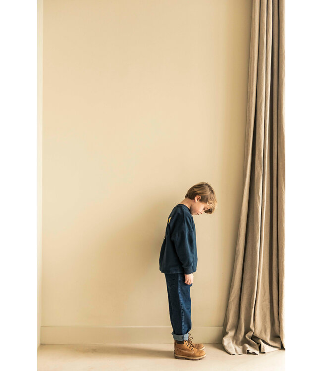 Jenest TOM LS SWEAT T-SHIRT Navy blue