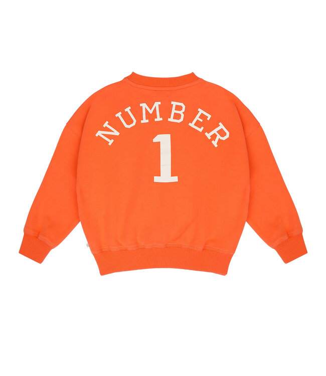 Jenest BIRD NR1 SWEATER Bright orange