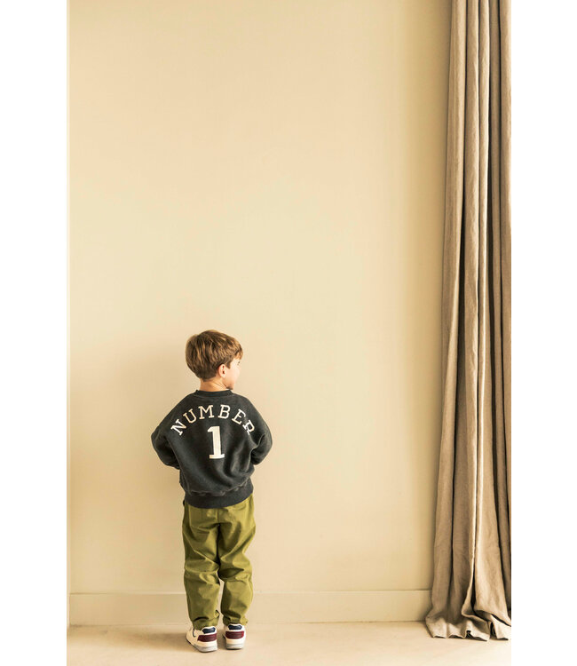 Jenest BIRD NR1 SWEATER Dark grey melange