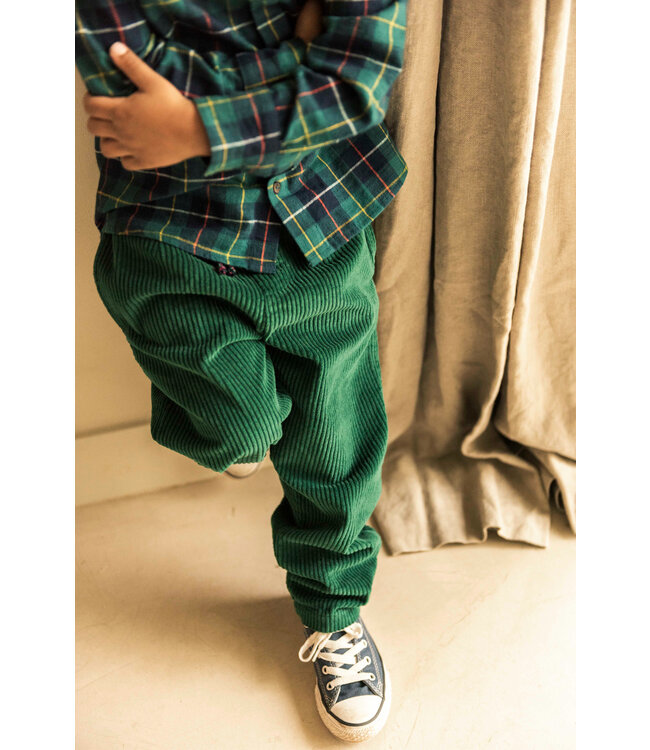 Jenest SCOTT SHIRT Navy blue green check