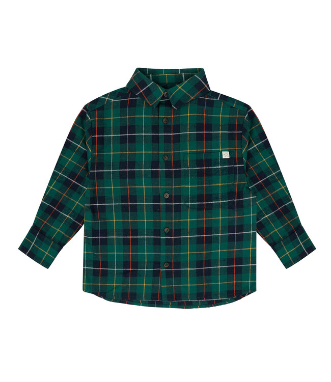 Jenest SCOTT SHIRT Navy blue green check