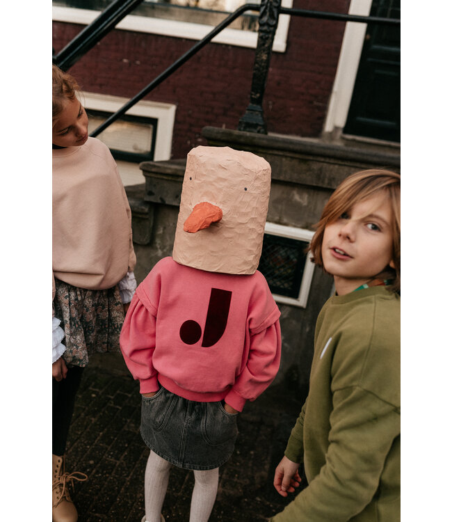 Jenest BALLOON SWEATER Fresh pink