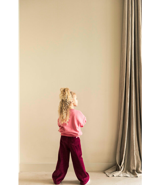 Jenest BALLOON SWEATER Fresh pink