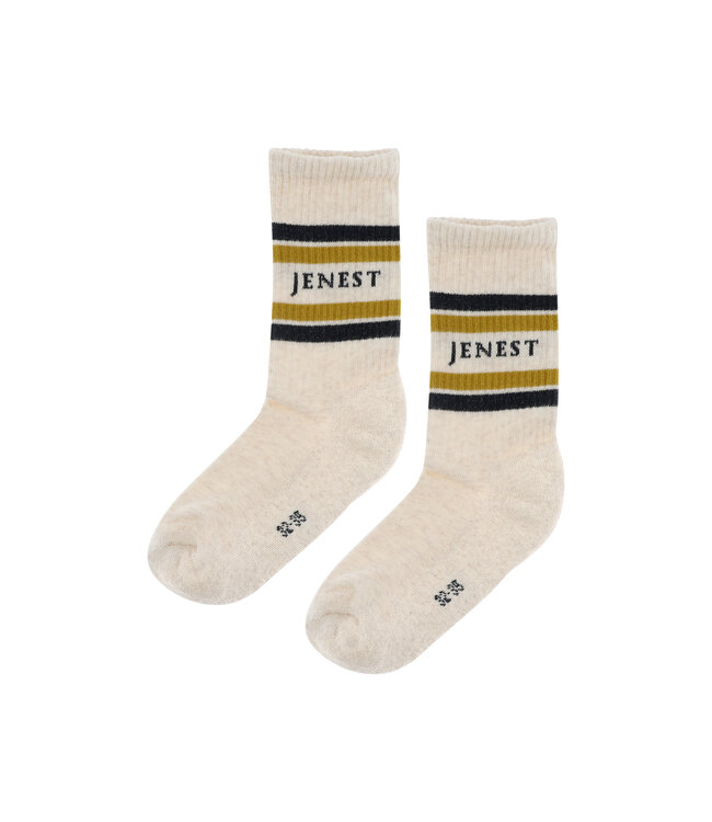 Jenest JENEST SPORT SOCKS ecru melange