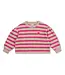 Petit Blush Teddy sweater stripe